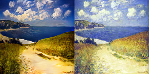 monet2photo results