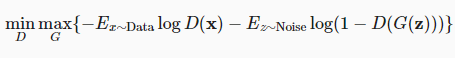 GAN Min-Max Loss Function